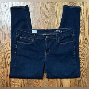 GAP Blue Jeggings Classic Denim Style Jeans Leggings Size 16 Plus Size